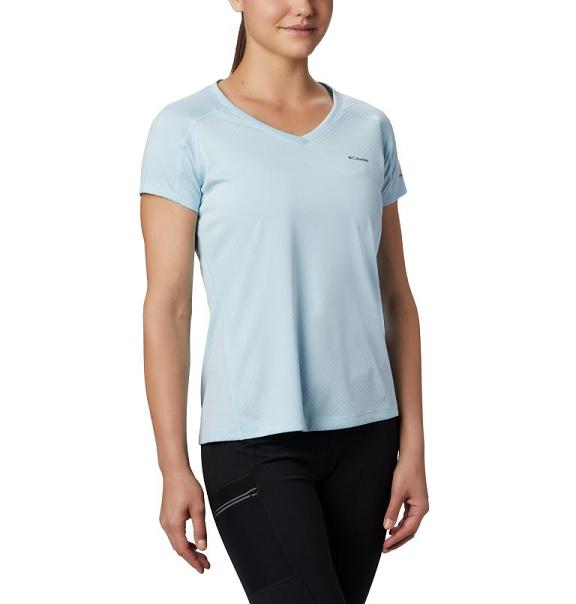 Columbia Zero Rules T-Shirt Blue For Women's NZ18543 New Zealand